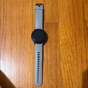 Garmin Vivoactive 3 Smartwatch with Black Bezel and Gray Band